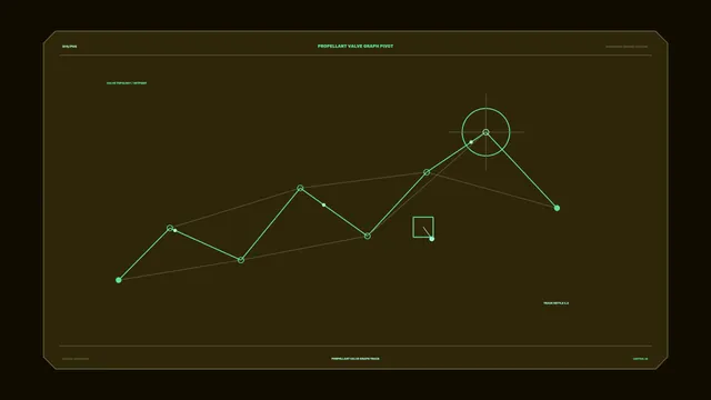 Propellant Valve Telemetry HUD Dashboard 4K Sci-Fi Wallpaper