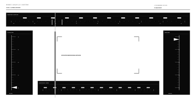 Drone Airspace Monitoring HUD with Altitude and Range Scales 4K Wallpaper