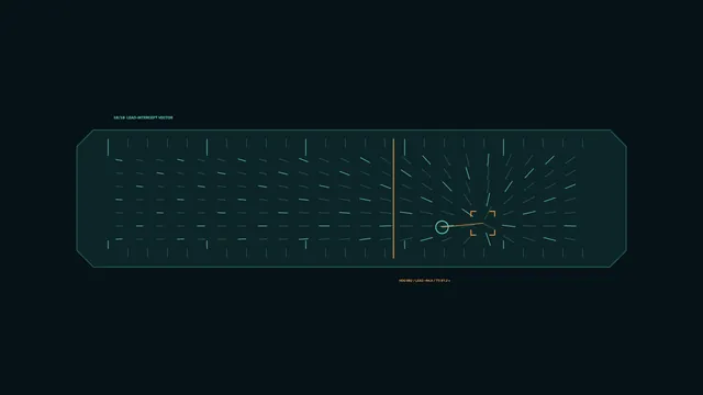 4K Sci-Fi Targeting Scanner HUD Interface Wallpaper