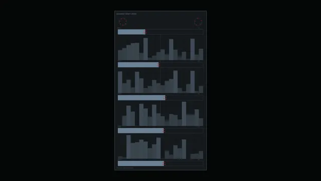 Free 4K Sci-Fi Energy Storage Capacity HUD Dashboard