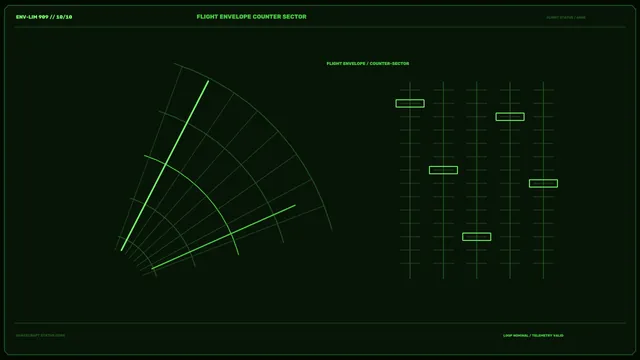 Spacecraft Flight Status HUD 4K Sci-Fi Wallpaper