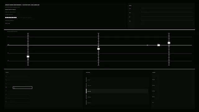 Cargo Movement Telemetry HUD Interface 4K Wallpaper