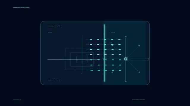 Telemetry Alignment HUD Interface 4K Sci-Fi Wallpaper