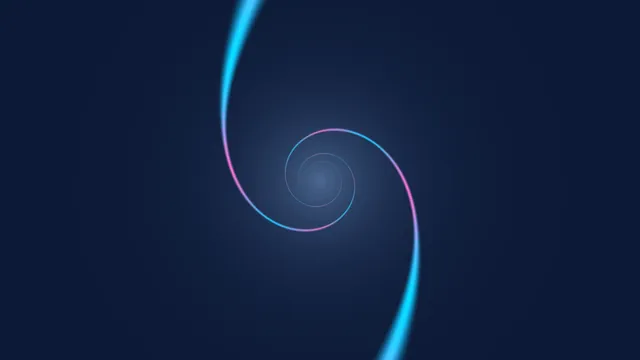 Neon Cyan and Magenta Spiral Tunnel 4K Wallpaper