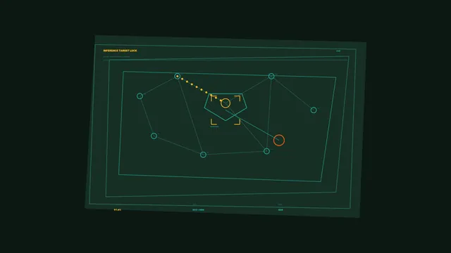 Futuristic Target-Lock Network HUD 4K Sci-Fi Wallpaper