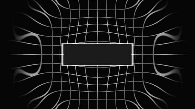 Monochrome Sci-Fi HUD Grid with Central Display Panel
