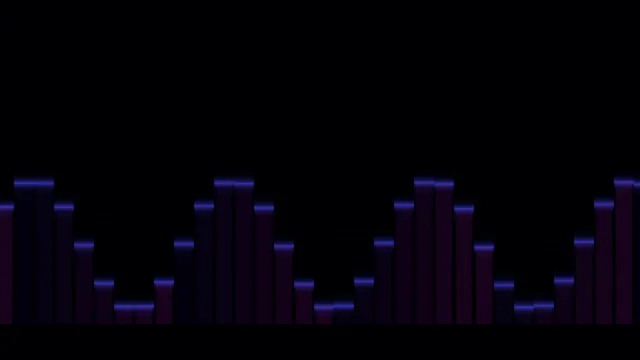 Ultraviolet Bar Graph Telemetry HUD Dashboard 4K Wallpaper