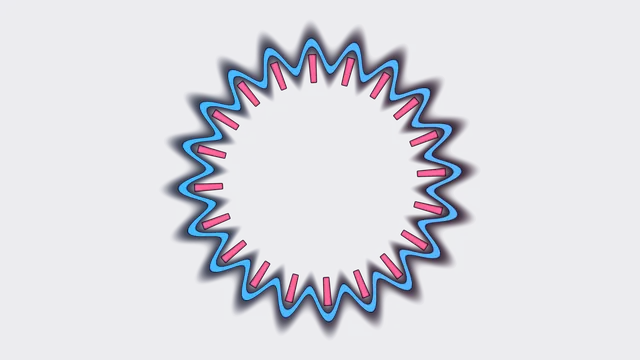 Radial Circular Sci-Fi HUD Interface with Blue Ring and Pink Bars 4K Wallpaper