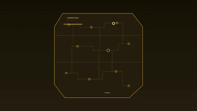 Border Flow Telemetry HUD 4K Sci-Fi Wallpaper