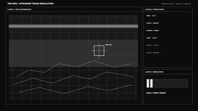 Intrusion Tracking Resolution HUD Interface