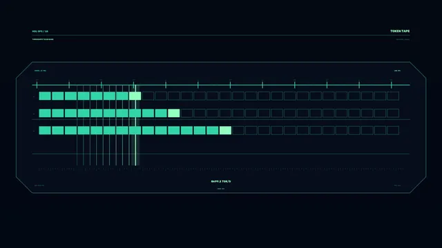 Futuristic Token Telemetry HUD Dashboard 4K Wallpaper