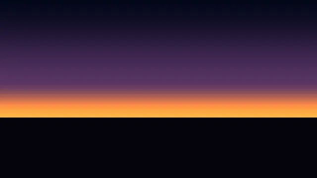 Minimal Purple Orange Horizon Gradient 4K Wallpaper