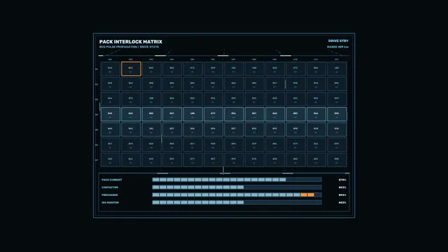 Pack Interlock Matrix HUD 4K Sci-Fi Wallpaper