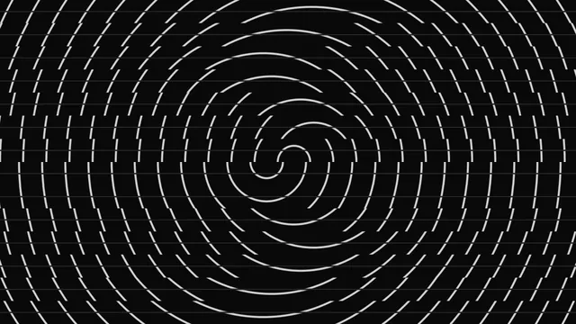 Monochrome Concentric Ring Scanner HUD Wallpaper