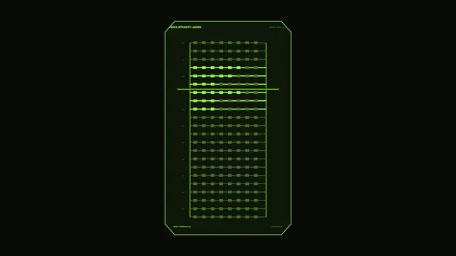Fence Integrity Ladder HUD 4K Sci-Fi Wallpaper