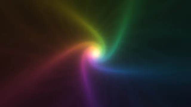 Abstract Multicolor Plasma Light Glow 4K Wallpaper