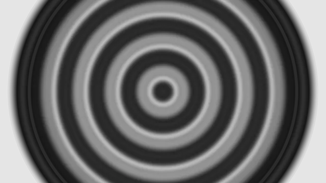 Monochrome Concentric Scanner HUD 4K Wallpaper