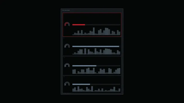 4K Sci-Fi Telemetry HUD Dashboard Wallpaper