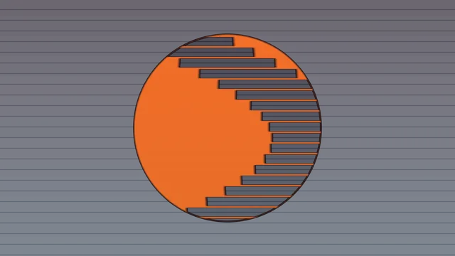 Orange Circular Sci-Fi HUD Screen Graphic 4K Wallpaper