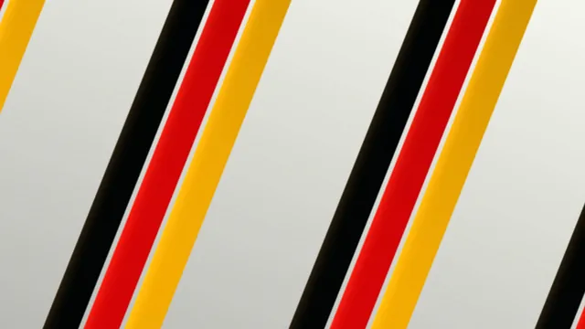 4K Sci-Fi HUD-Style Wallpaper with Diagonal Black Red and Gold Stripes
