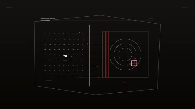 Sci-Fi Charging Progress HUD and Vector Scanner 4K Wallpaper