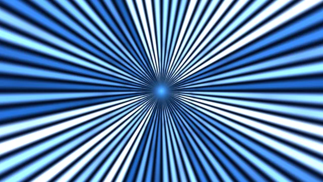 Blue Radial Light Tunnel 4K Wallpaper