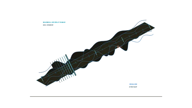 Diagonal Radar Telemetry HUD 4K Sci-Fi Wallpaper