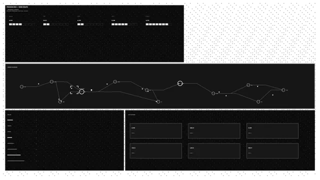 Industrial Process Telemetry Dashboard HUD 4K Wallpaper