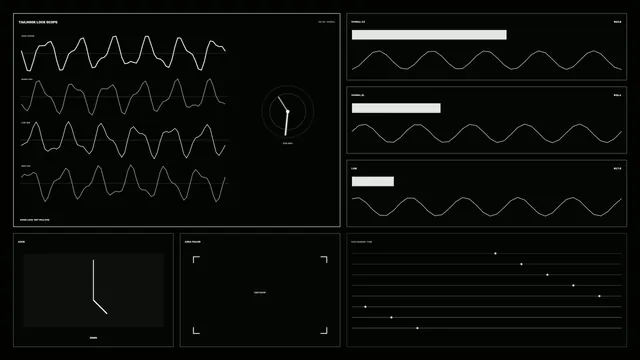 Aircraft Recovery Telemetry HUD 4K Sci-Fi Wallpaper