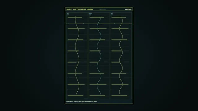 Spacecraft Docking Capture Latch HUD 4K Wallpaper