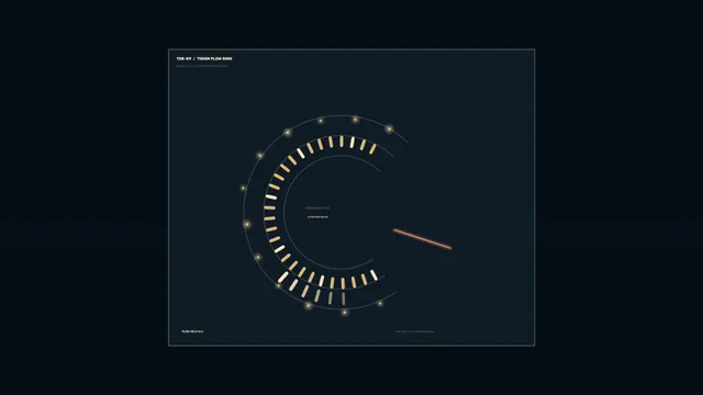 Circular Telemetry HUD Dashboard 4K Sci-Fi Wallpaper