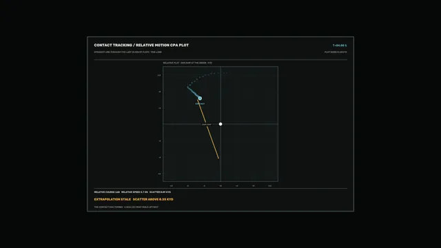Sci-Fi Contact Tracking CPA Plot HUD Wallpaper