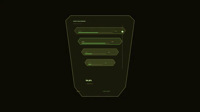 Battery Storage Capacity Analytics HUD Dashboard 4K Sci-Fi Wallpaper