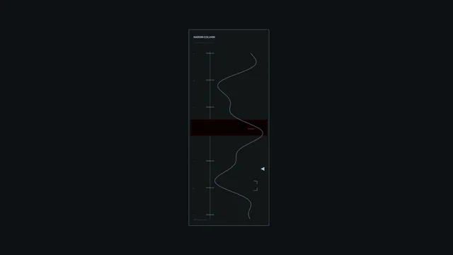 Sci-Fi Margin Column HUD Chart 4K Wallpaper