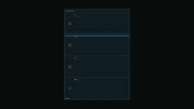 Battery Storage Analytics HUD with Stacked Status Panels