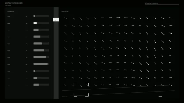 Vector Decoder HUD Interface 4K Sci-Fi Wallpaper