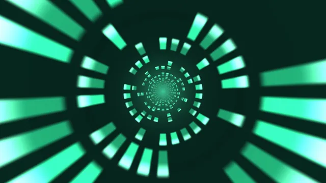 4K Emerald Radial Scanner HUD Interface Wallpaper