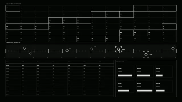 Space Debris Tracking HUD 4K Sci-Fi Wallpaper