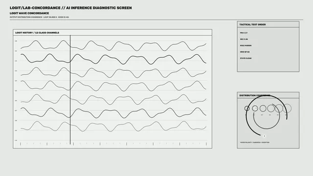 Monochrome Sci-Fi Diagnostic HUD Telemetry Dashboard 4K Wallpaper