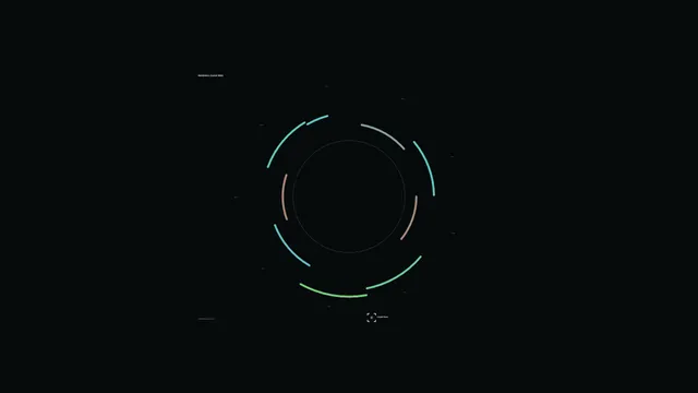 Clean Electricity Telemetry HUD with Circular Status Gauge 4K Wallpaper