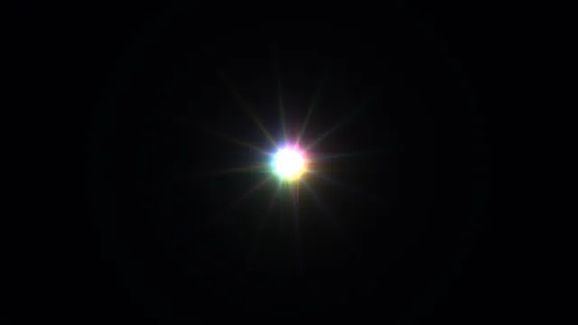 Colorful Radial Light Burst on Black 4K Wallpaper