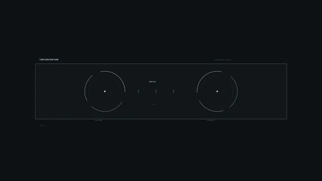 Dual Circular Telemetry HUD Dashboard | 4K Sci-Fi Wallpaper