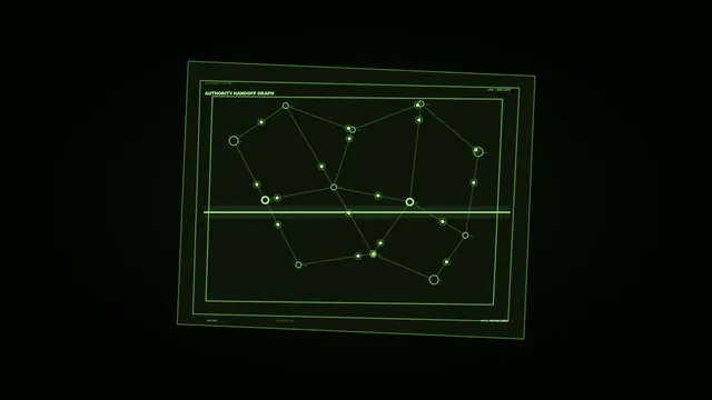 Green Network Authority Handoff HUD 4K Wallpaper