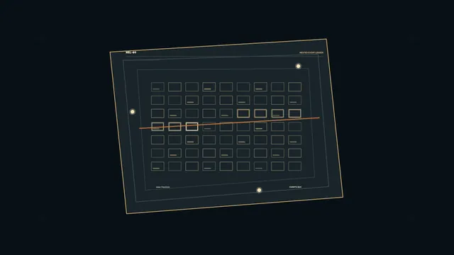 4K Sci-Fi HUD Telemetry Event Dashboard Wallpaper
