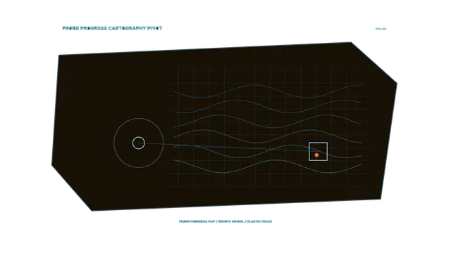 4K Sci-Fi Probe Progress Telemetry HUD Wallpaper