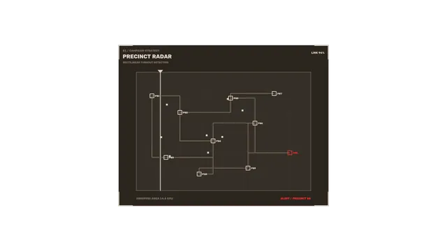 Precinct Radar Network HUD 4K Wallpaper