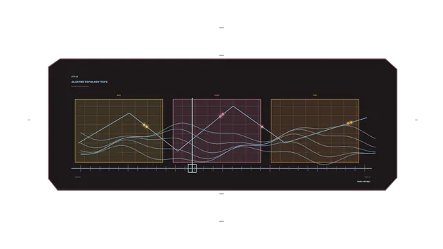 Cluster Topology Telemetry HUD 4K Sci-Fi Wallpaper