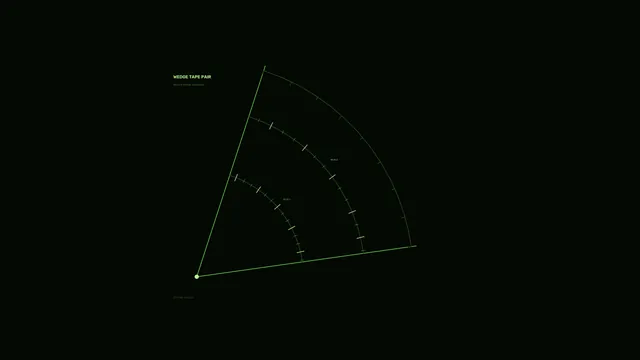 Green Radial Gauge HUD Interface 4K Wallpaper