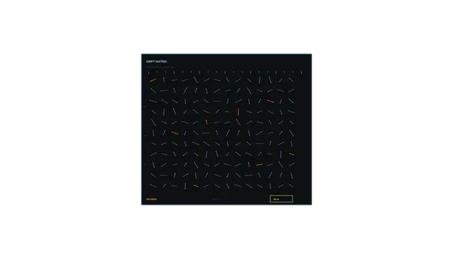 Drift Matrix Vector Data HUD 4K Wallpaper