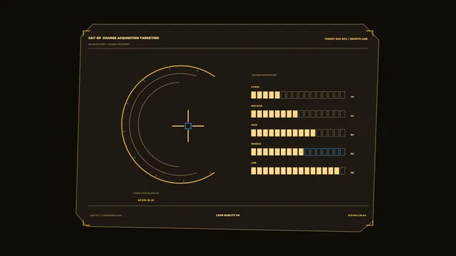 Solar Battery Charge Telemetry HUD – 4K Sci-Fi Wallpaper